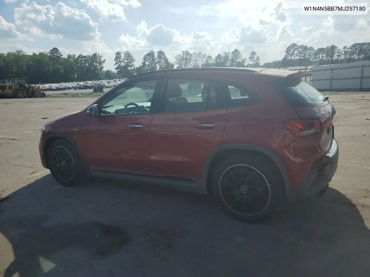 2021 Mercedes-Benz Gla 35 Amg VIN: W1N4N5BB7MJ257180 Lot: 54785995