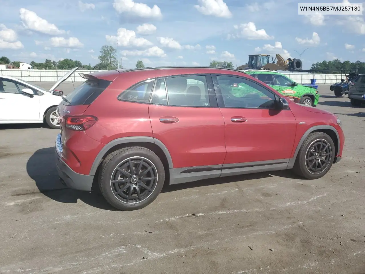 2021 Mercedes-Benz Gla 35 Amg VIN: W1N4N5BB7MJ257180 Lot: 54785995