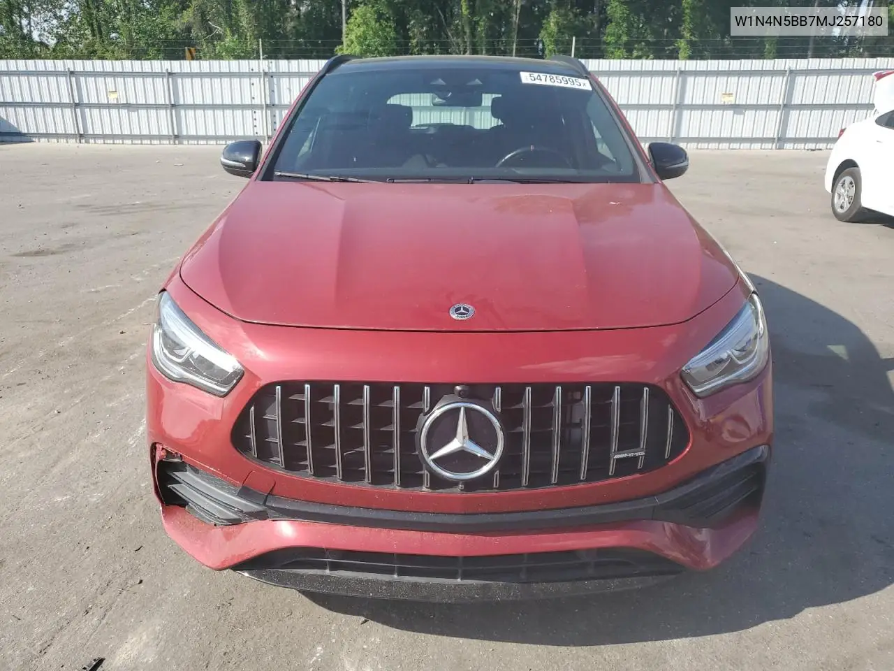 2021 Mercedes-Benz Gla 35 Amg VIN: W1N4N5BB7MJ257180 Lot: 54785995