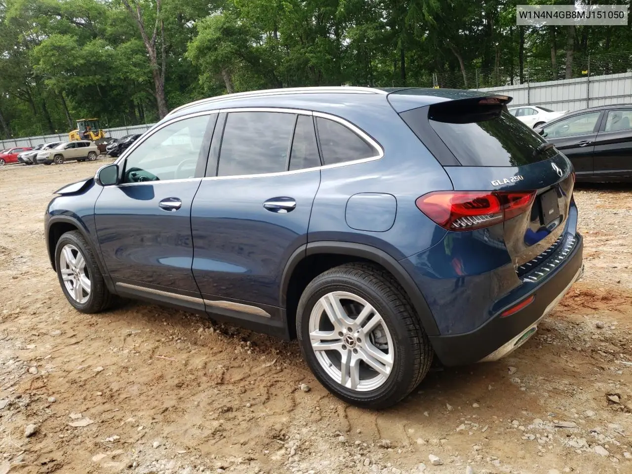 2021 Mercedes-Benz Gla 250 VIN: W1N4N4GB8MJ151050 Lot: 55230255