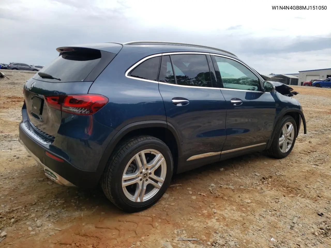 2021 Mercedes-Benz Gla 250 VIN: W1N4N4GB8MJ151050 Lot: 55230255