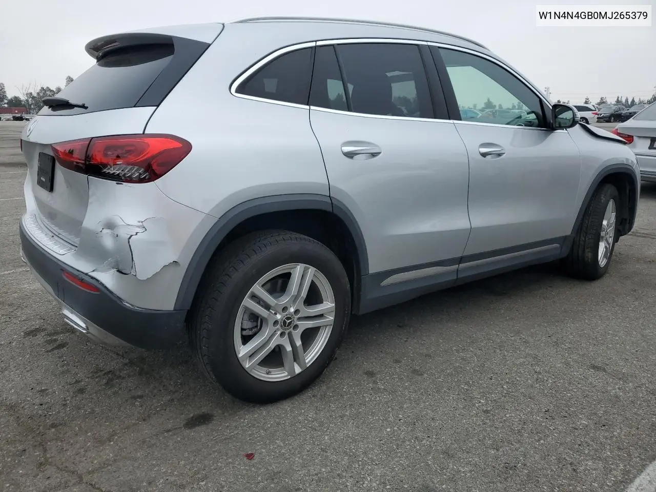 2021 Mercedes-Benz Gla 250 VIN: W1N4N4GB0MJ265379 Lot: 55518725