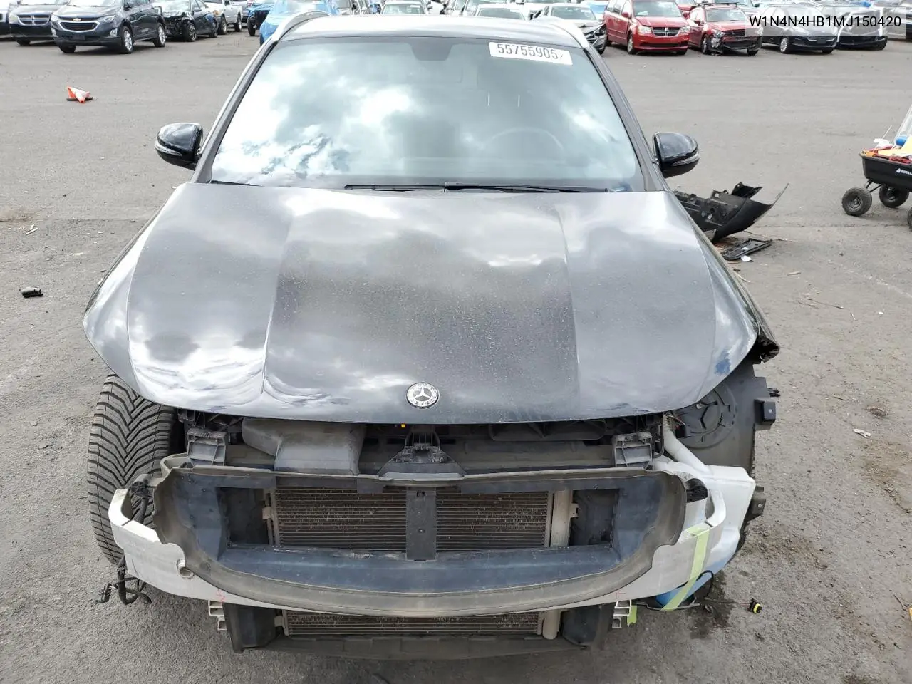 2021 Mercedes-Benz Gla 250 4Matic VIN: W1N4N4HB1MJ150420 Lot: 55755905