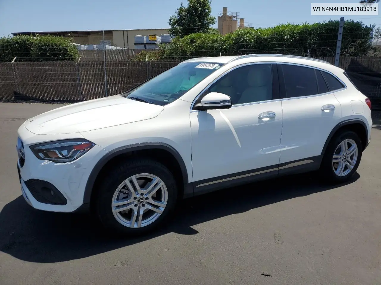 2021 Mercedes-Benz Gla 250 4Matic VIN: W1N4N4HB1MJ183918 Lot: 55897075
