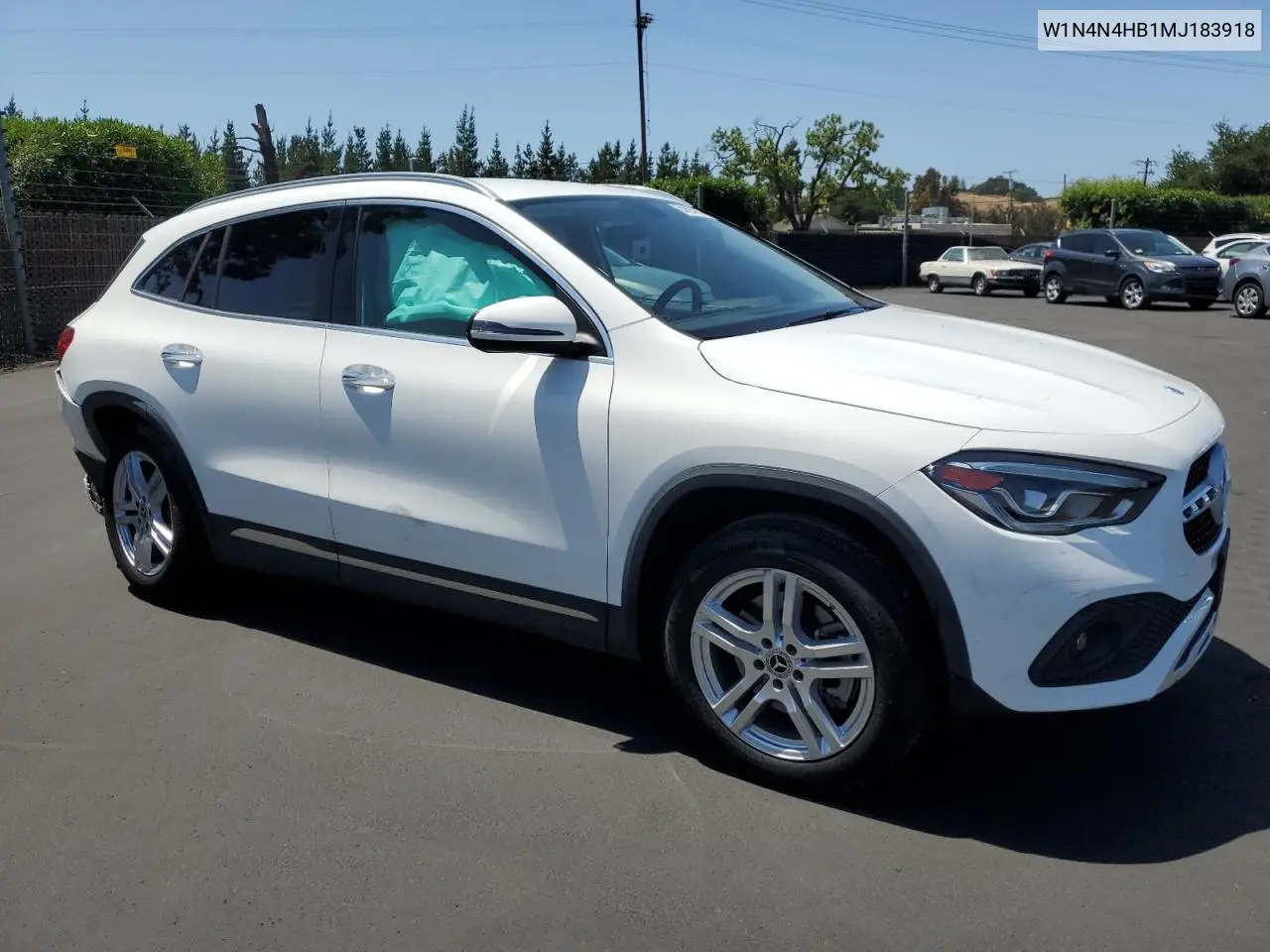 2021 Mercedes-Benz Gla 250 4Matic VIN: W1N4N4HB1MJ183918 Lot: 55897075