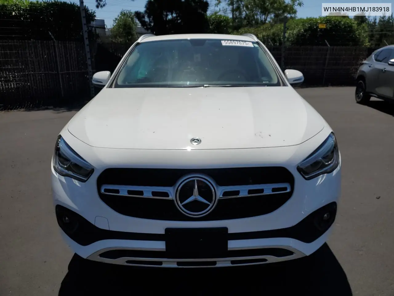2021 Mercedes-Benz Gla 250 4Matic VIN: W1N4N4HB1MJ183918 Lot: 55897075
