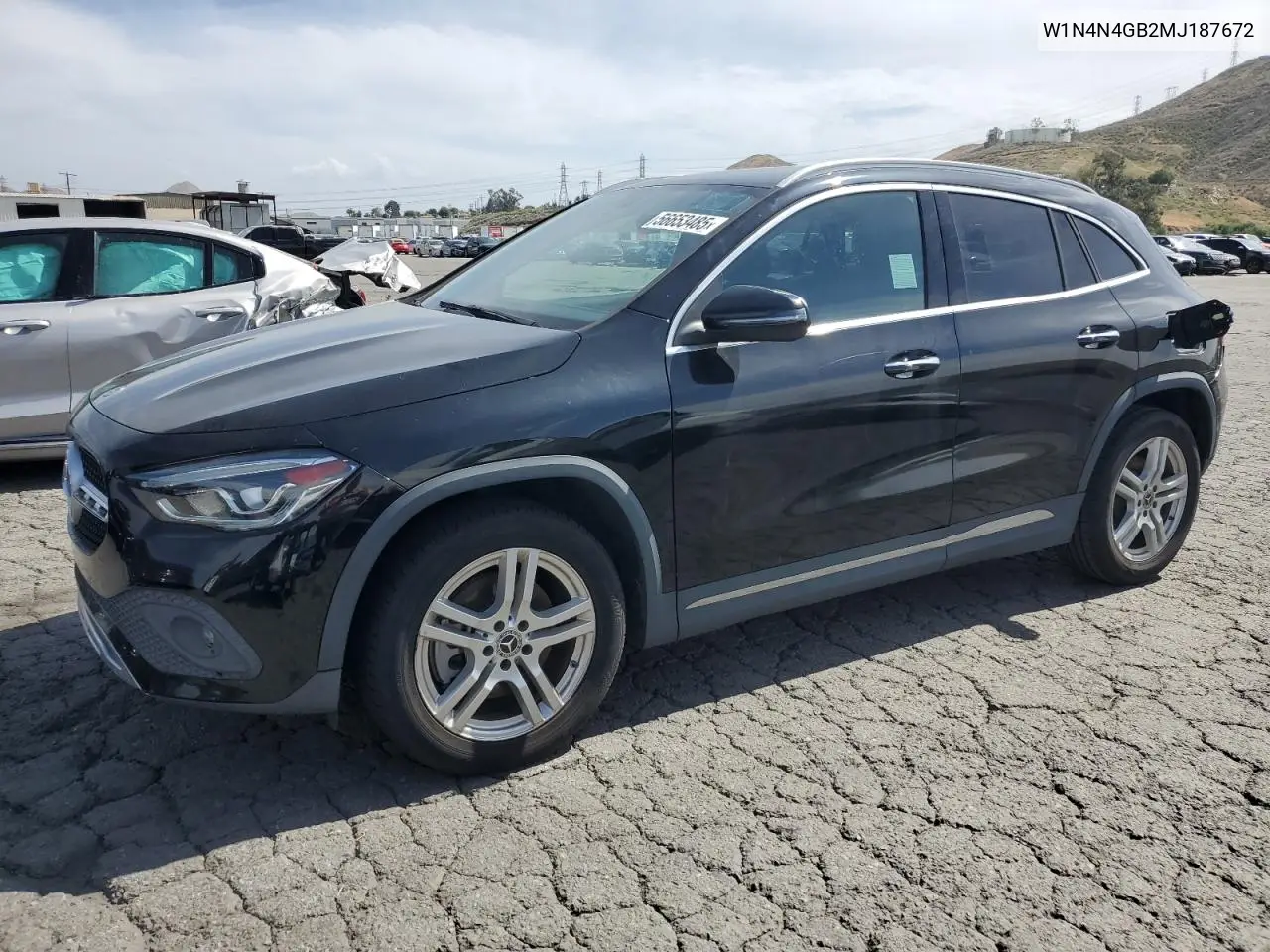 2021 Mercedes-Benz Gla 250 VIN: W1N4N4GB2MJ187672 Lot: 56653485