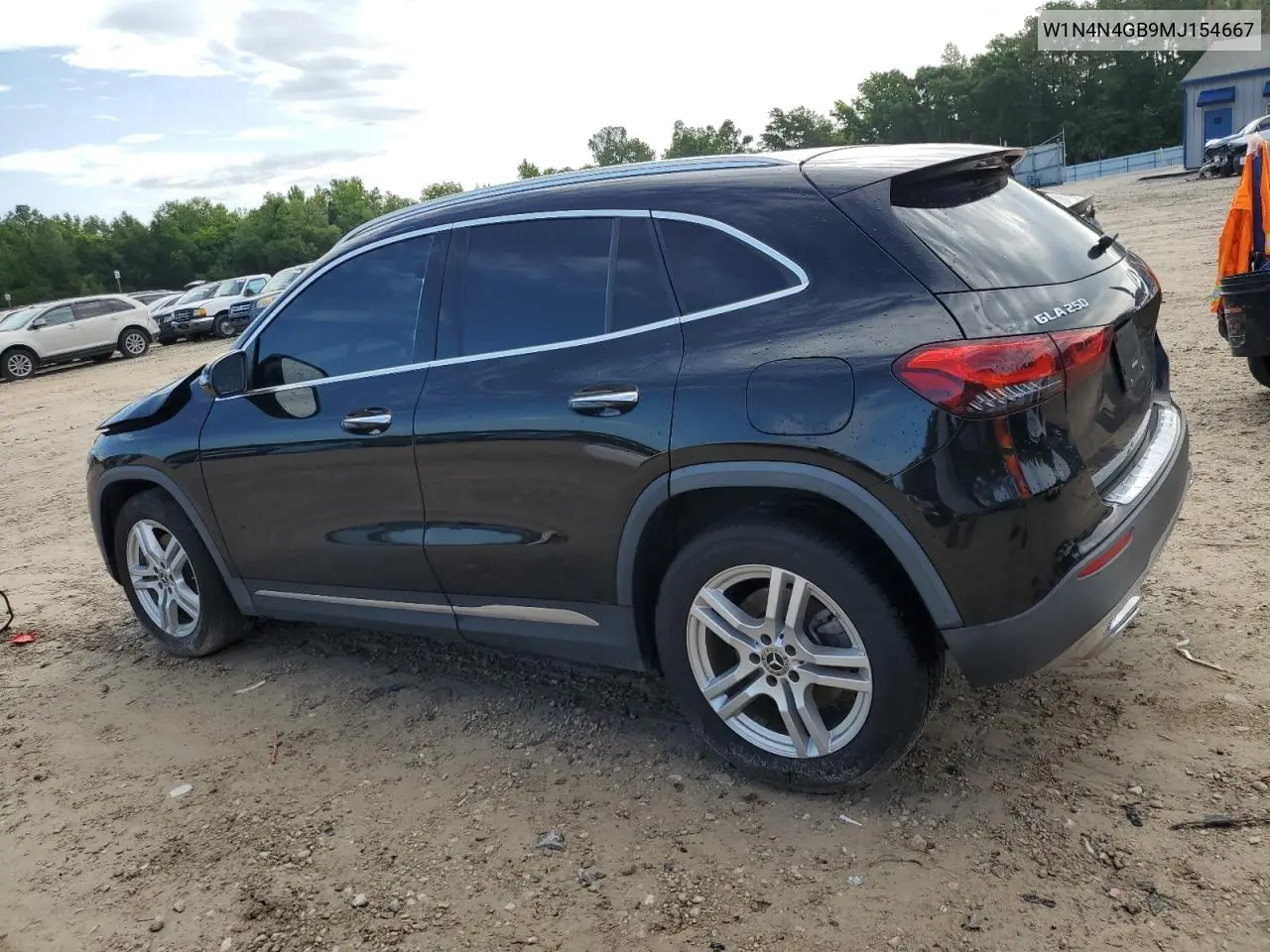 2021 Mercedes-Benz Gla 250 VIN: W1N4N4GB9MJ154667 Lot: 60352605