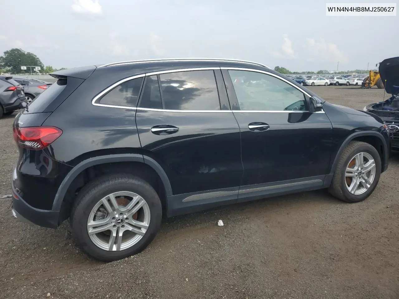 2021 Mercedes-Benz Gla 250 4Matic VIN: W1N4N4HB8MJ250627 Lot: 60525185