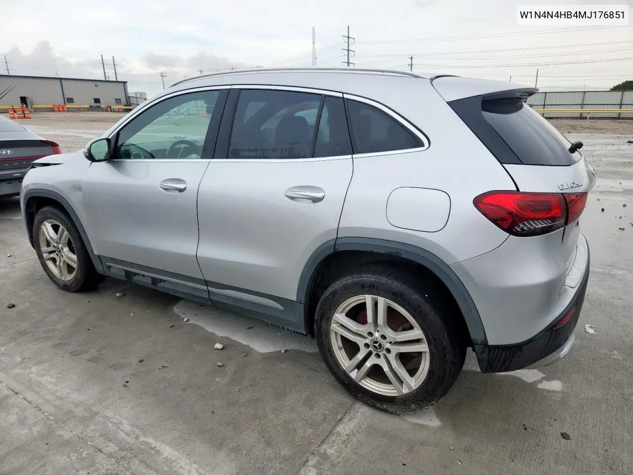 2021 Mercedes-Benz Gla 250 4Matic VIN: W1N4N4HB4MJ176851 Lot: 60653775