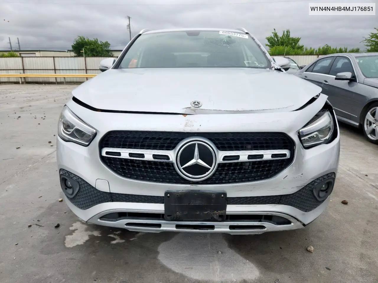 2021 Mercedes-Benz Gla 250 4Matic VIN: W1N4N4HB4MJ176851 Lot: 60653775