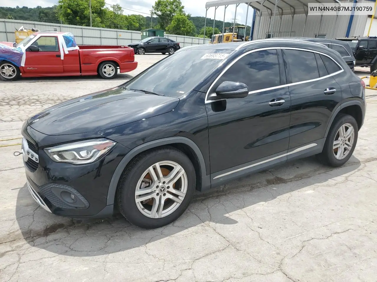 2021 Mercedes-Benz Gla 250 VIN: W1N4N4GB7MJ190759 Lot: 60693715