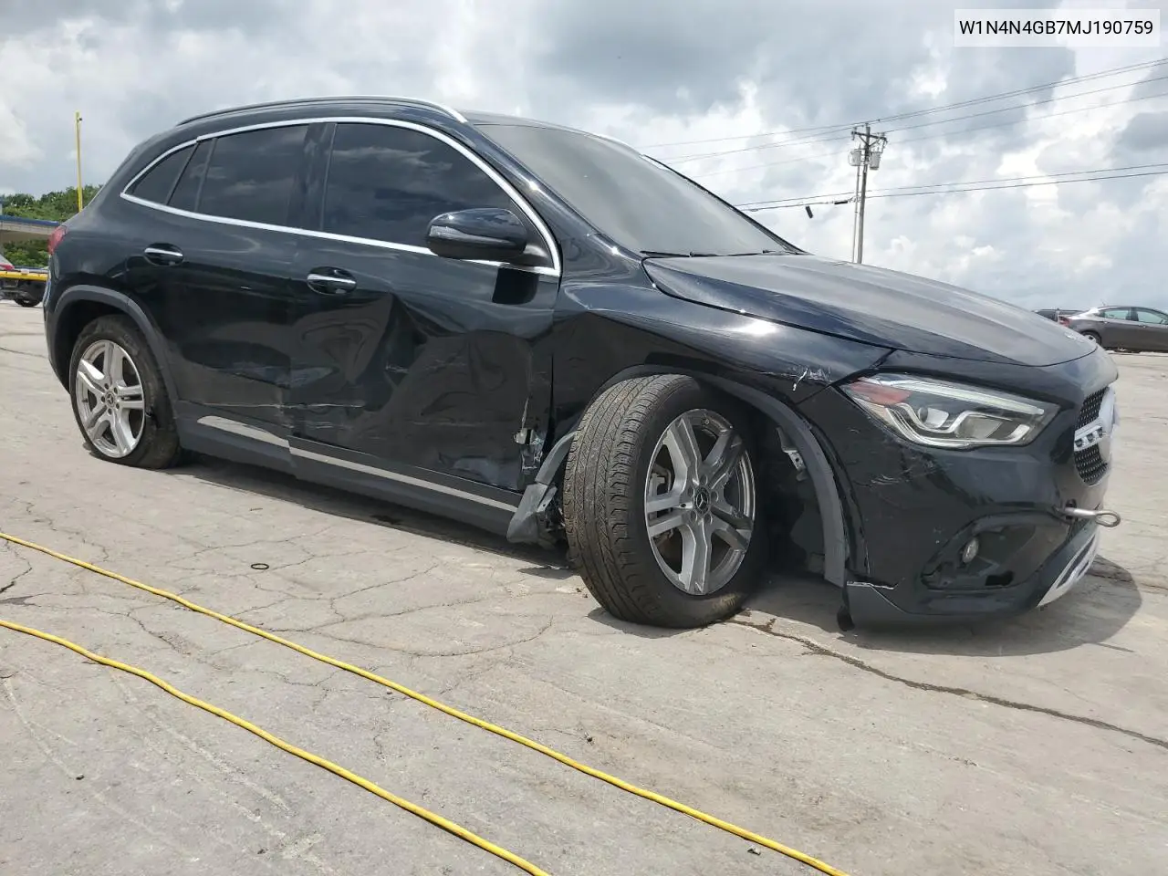2021 Mercedes-Benz Gla 250 VIN: W1N4N4GB7MJ190759 Lot: 60693715