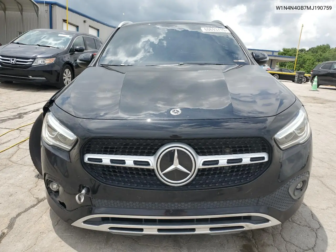 2021 Mercedes-Benz Gla 250 VIN: W1N4N4GB7MJ190759 Lot: 60693715