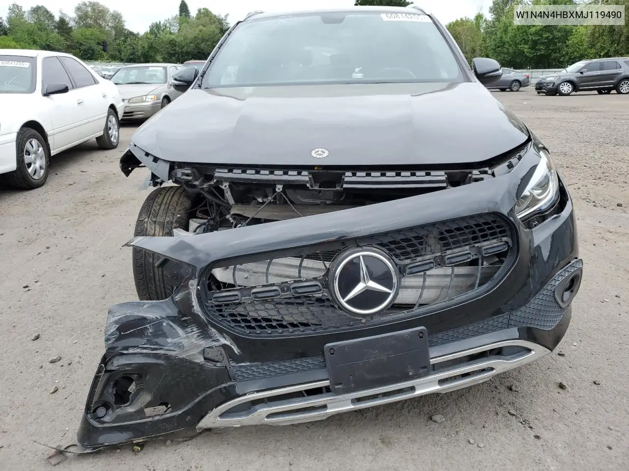 2021 Mercedes-Benz Gla 250 4Matic VIN: W1N4N4HBXMJ119490 Lot: 60814205