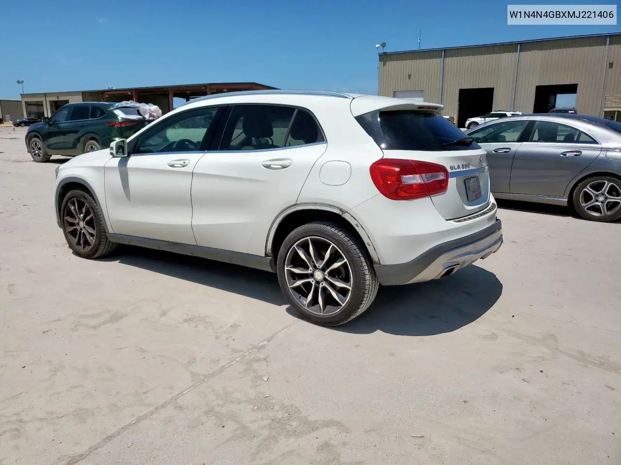 2021 Mercedes-Benz Gla 250 VIN: W1N4N4GBXMJ221406 Lot: 61340585