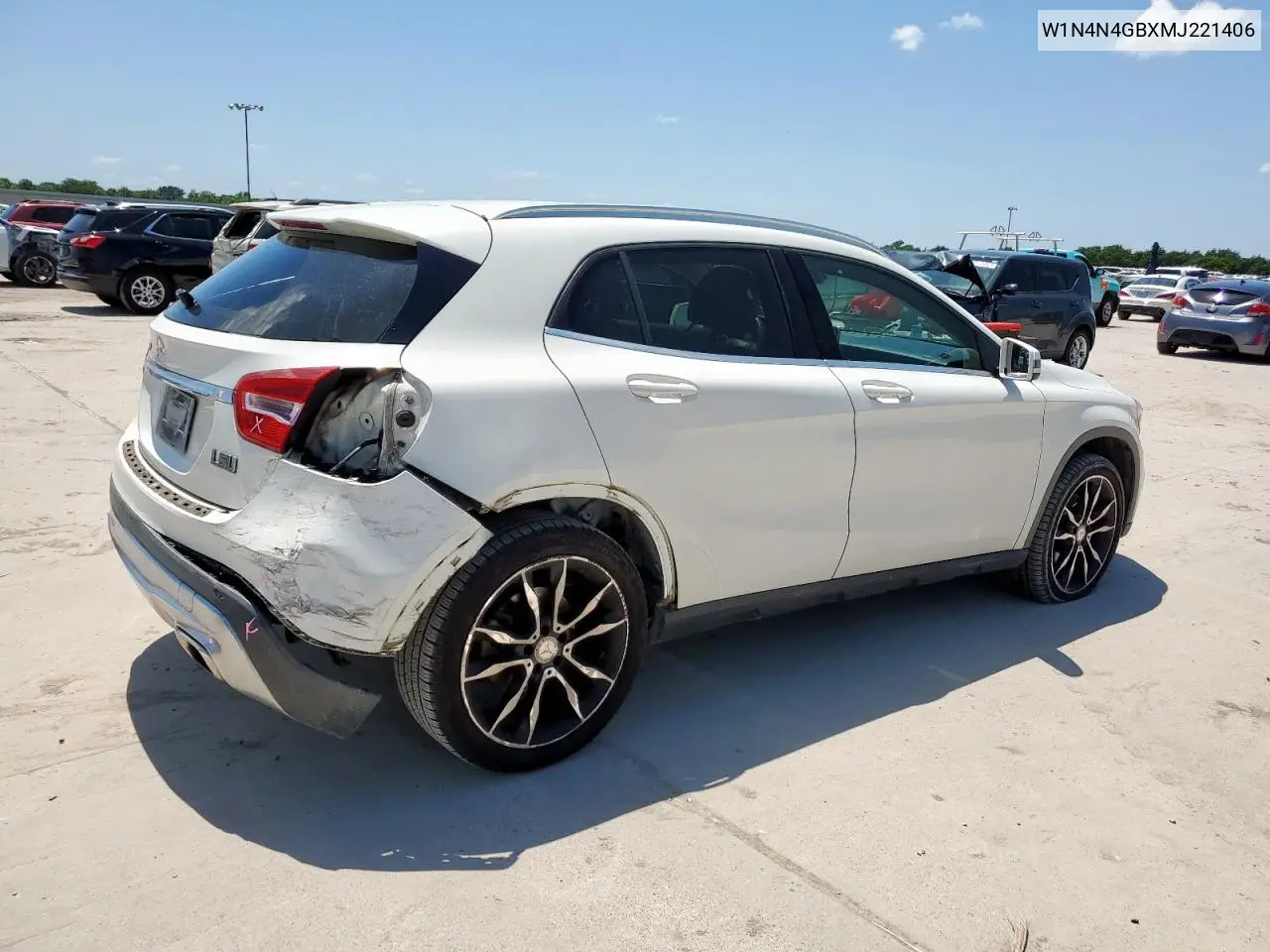 2021 Mercedes-Benz Gla 250 VIN: W1N4N4GBXMJ221406 Lot: 61340585