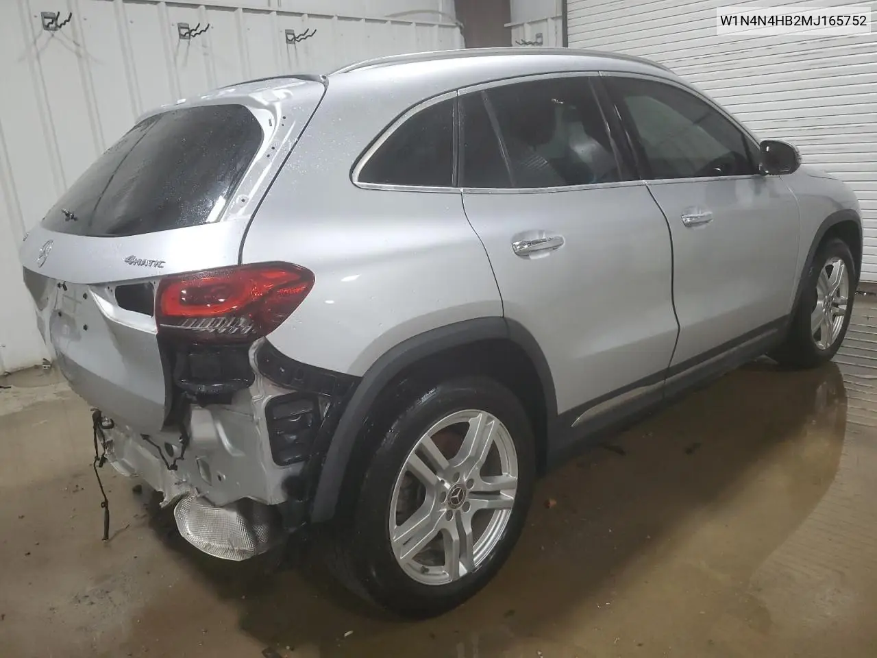 2021 Mercedes-Benz Gla 250 4Matic VIN: W1N4N4HB2MJ165752 Lot: 61759305