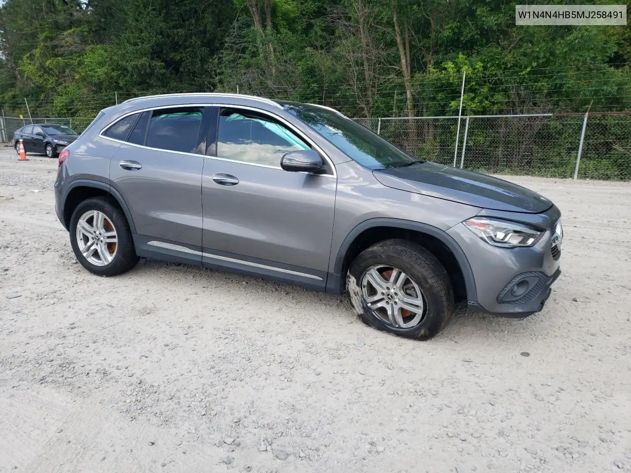 2021 Mercedes-Benz Gla 250 4Matic VIN: W1N4N4HB5MJ258491 Lot: 62304705