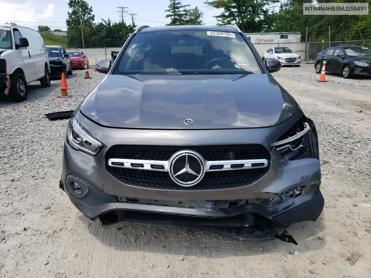2021 Mercedes-Benz Gla 250 4Matic VIN: W1N4N4HB5MJ258491 Lot: 62304705