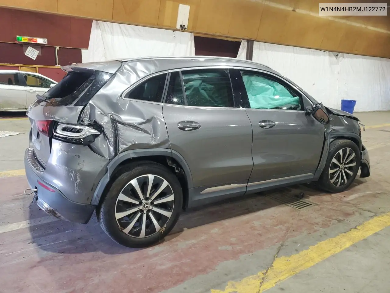 2021 Mercedes-Benz Gla 250 4Matic VIN: W1N4N4HB2MJ122772 Lot: 62335755