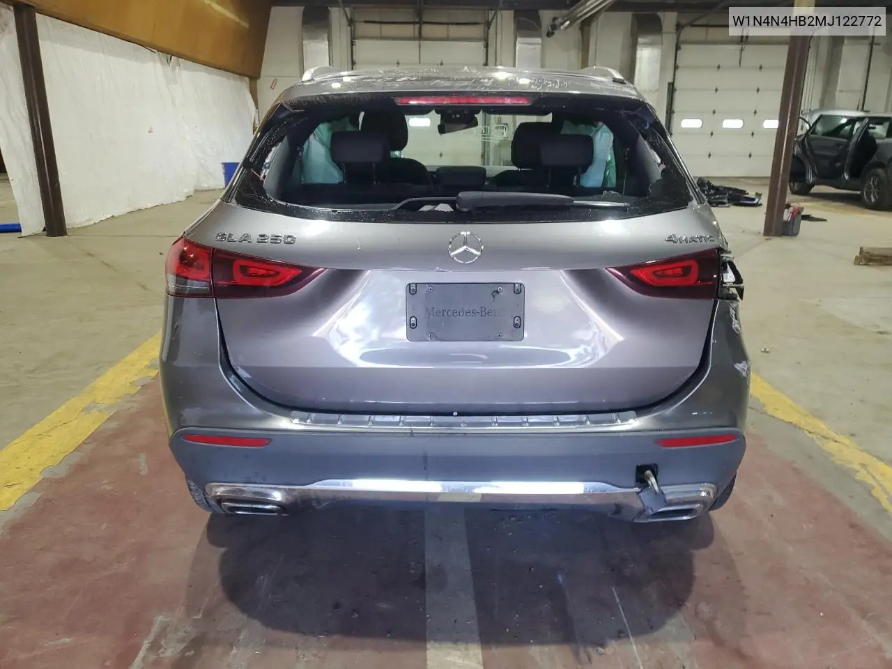 2021 Mercedes-Benz Gla 250 4Matic VIN: W1N4N4HB2MJ122772 Lot: 62335755