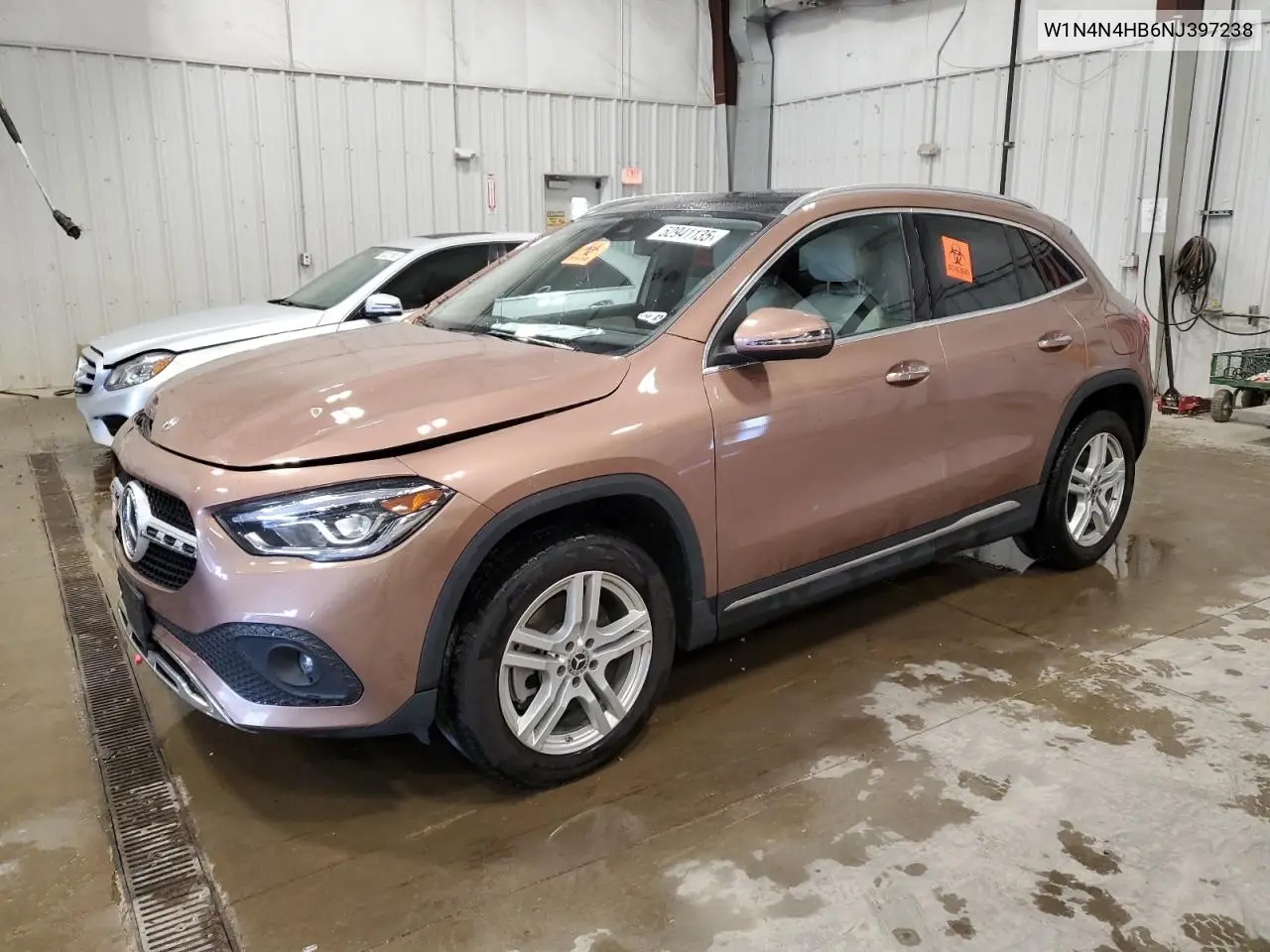 2022 Mercedes-Benz Gla 250 4Matic VIN: W1N4N4HB6NJ397238 Lot: 52941135