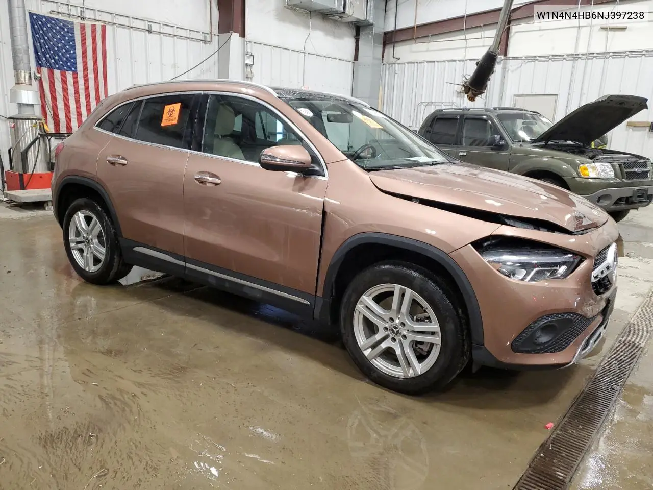 2022 Mercedes-Benz Gla 250 4Matic VIN: W1N4N4HB6NJ397238 Lot: 52941135