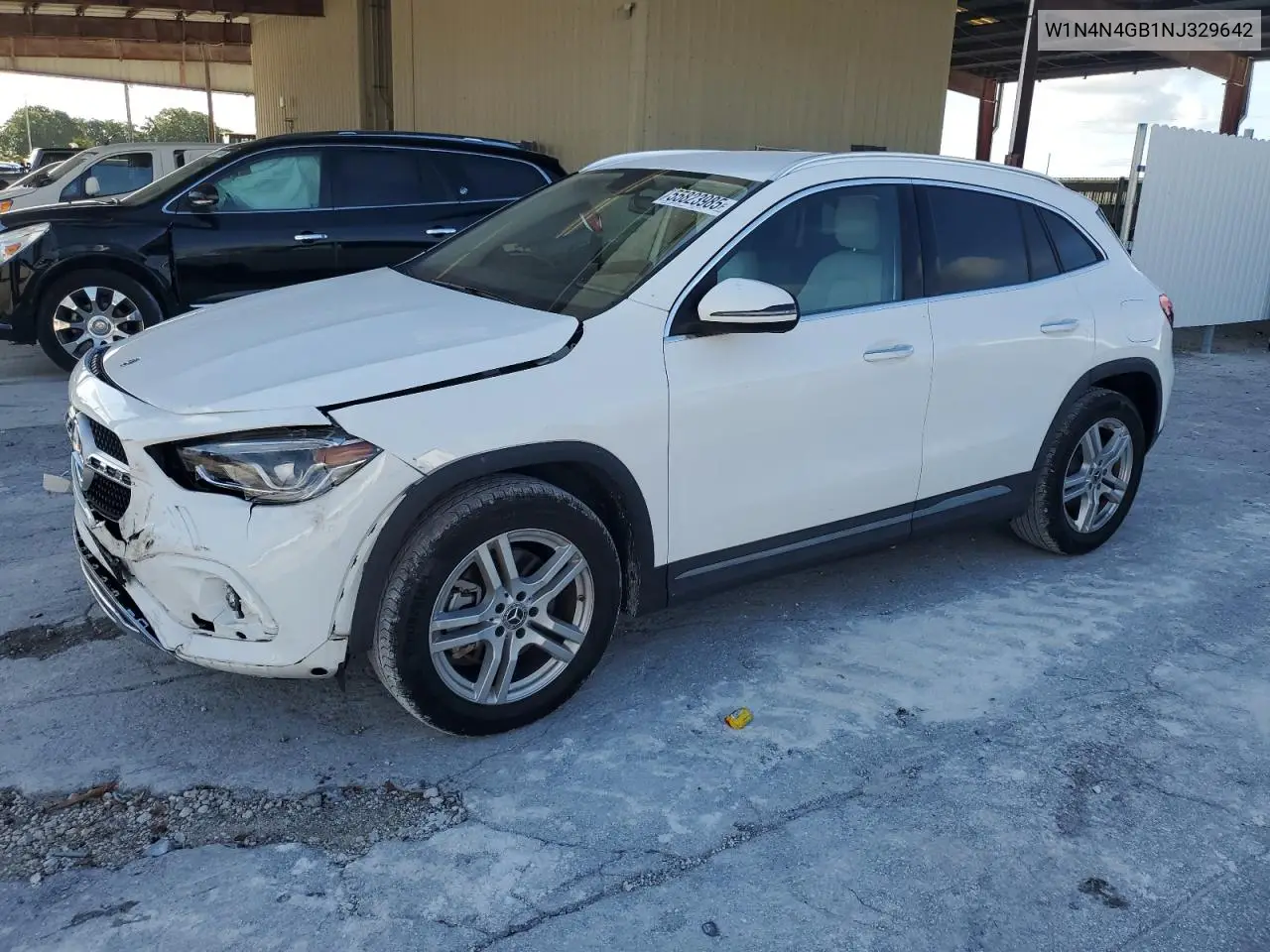 2022 Mercedes-Benz Gla 250 VIN: W1N4N4GB1NJ329642 Lot: 55823985