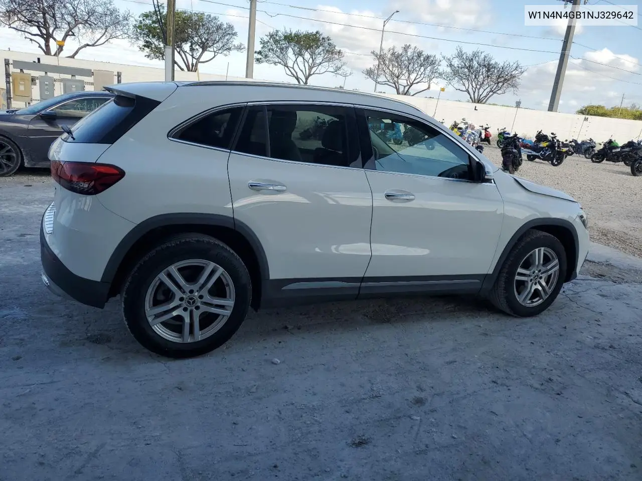 2022 Mercedes-Benz Gla 250 VIN: W1N4N4GB1NJ329642 Lot: 55823985