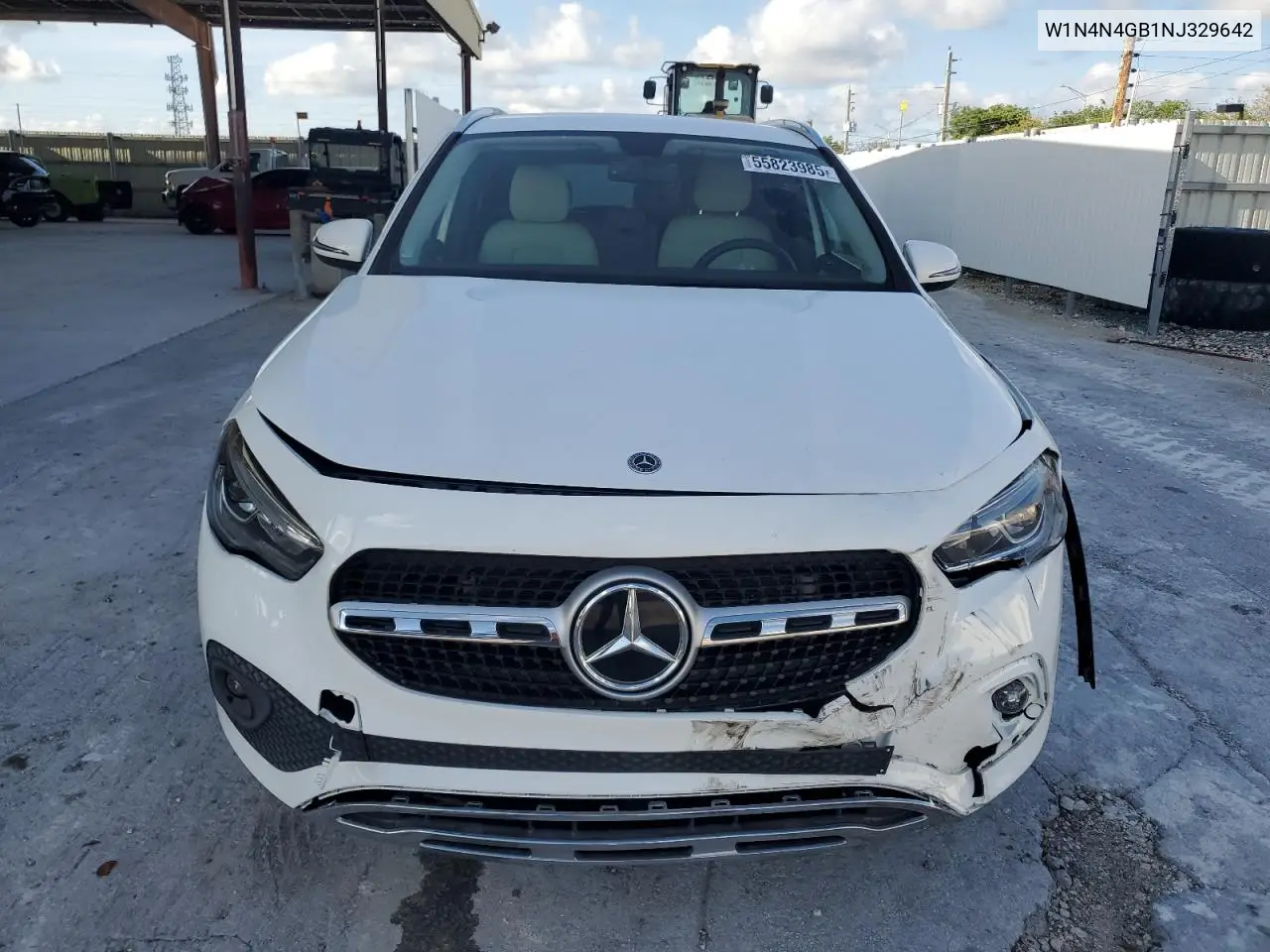 2022 Mercedes-Benz Gla 250 VIN: W1N4N4GB1NJ329642 Lot: 55823985