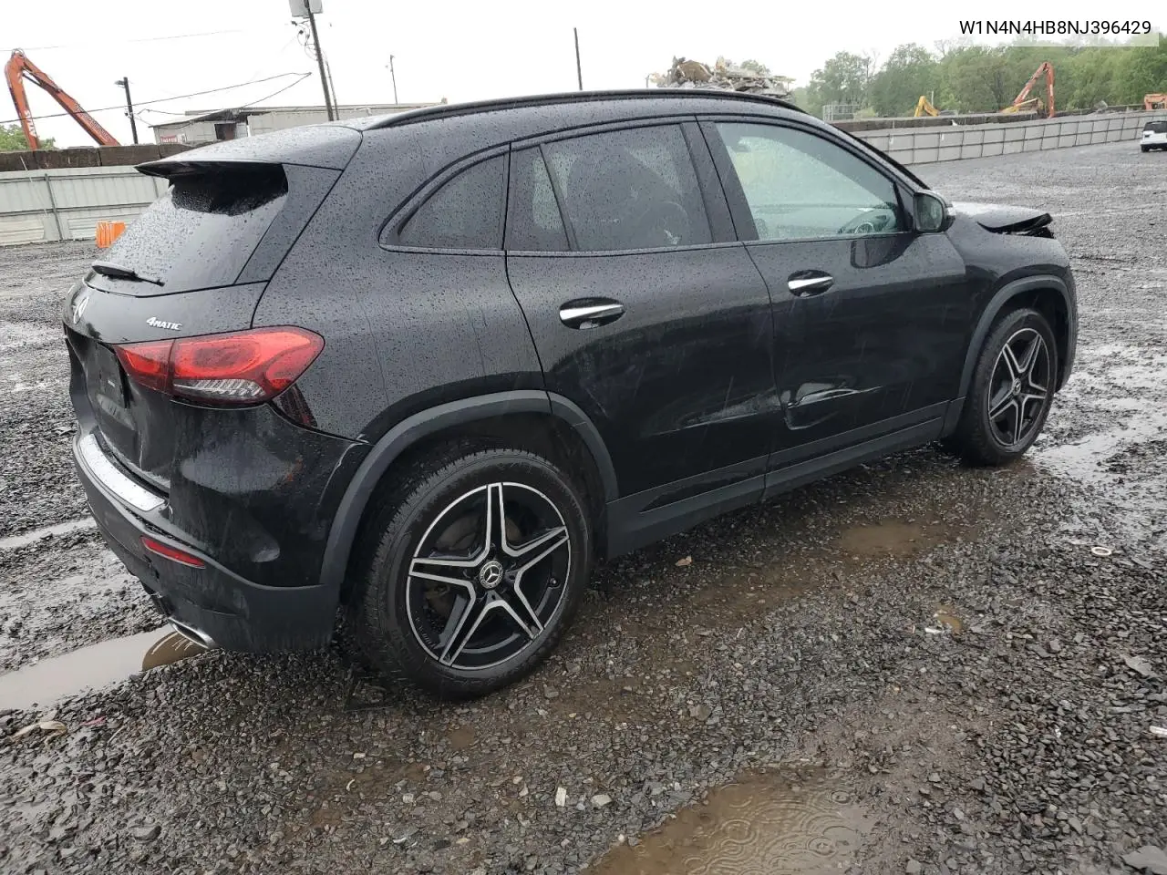 2022 Mercedes-Benz Gla 250 4Matic VIN: W1N4N4HB8NJ396429 Lot: 55967925