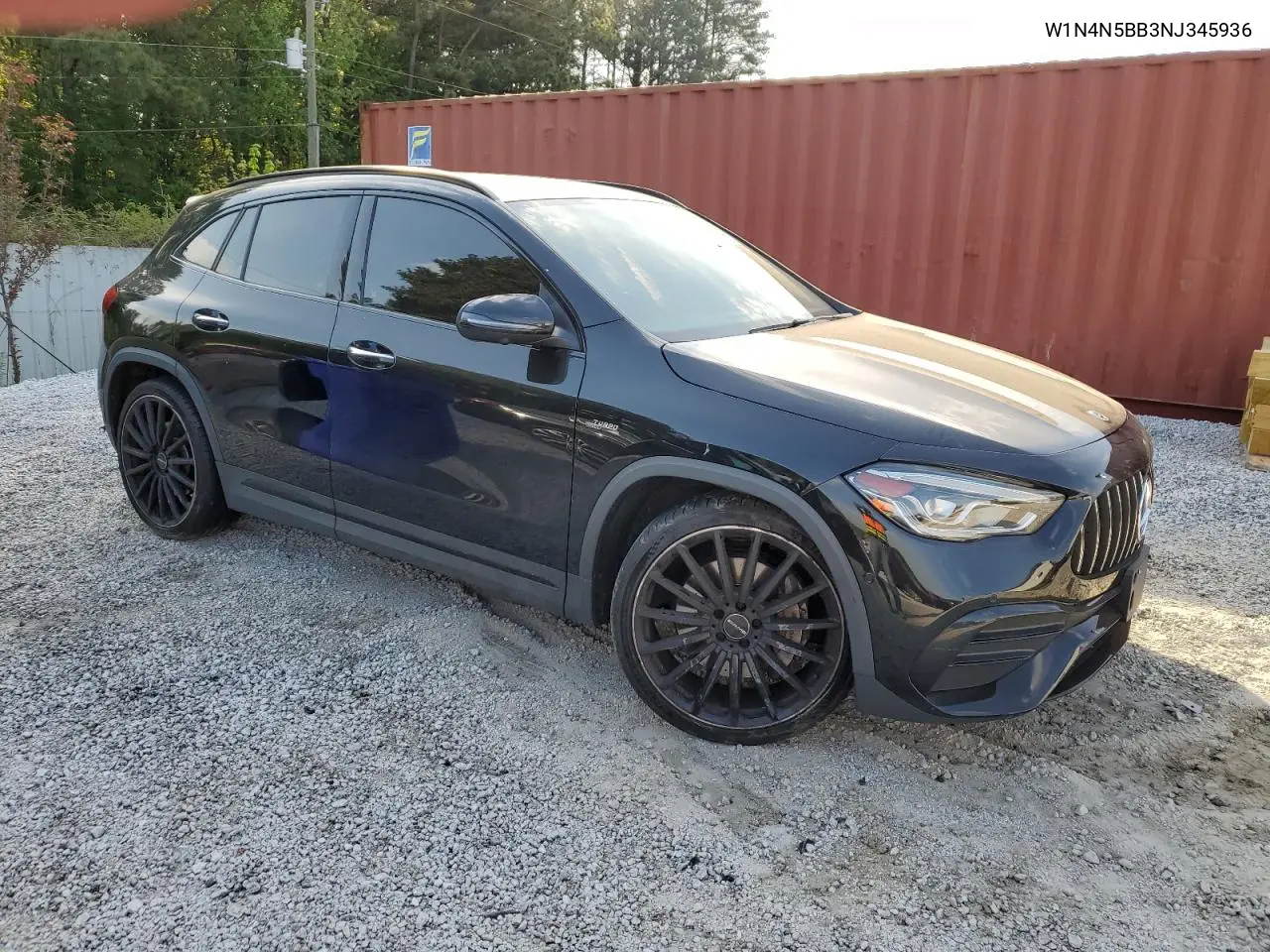 2022 Mercedes-Benz Gla 35 Amg VIN: W1N4N5BB3NJ345936 Lot: 58338585