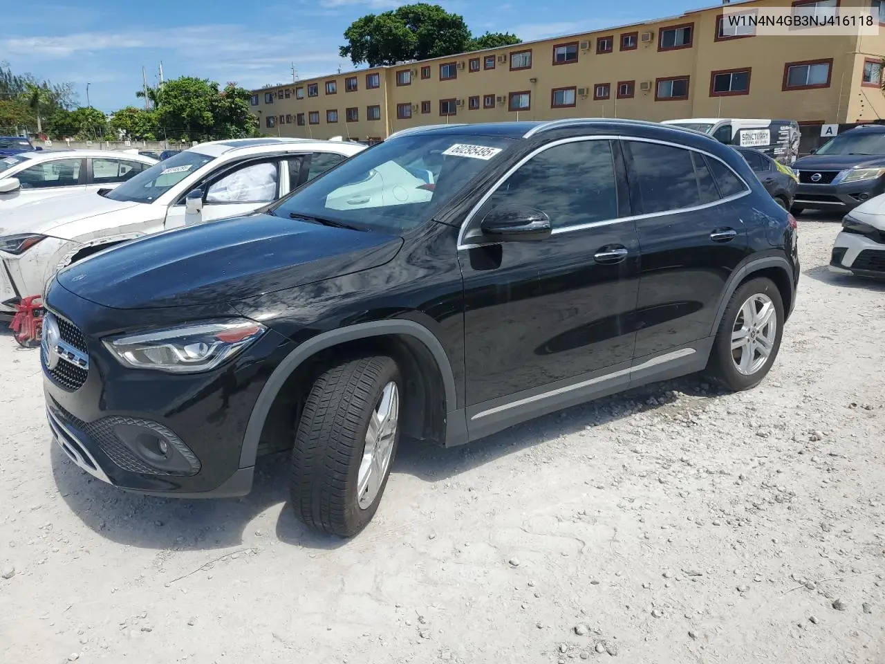 2022 Mercedes-Benz Gla 250 VIN: W1N4N4GB3NJ416118 Lot: 60295495