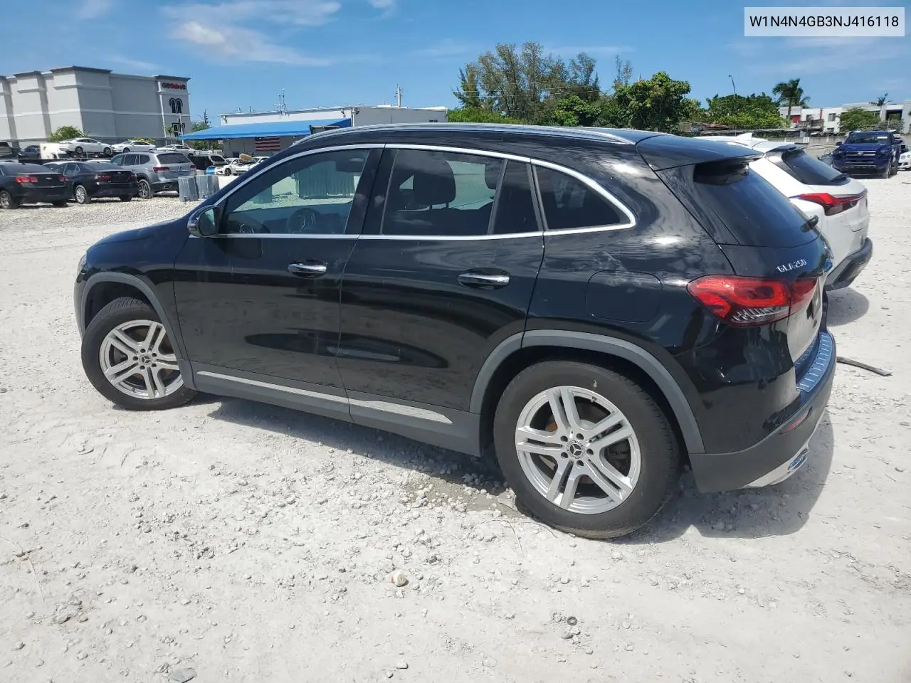 2022 Mercedes-Benz Gla 250 VIN: W1N4N4GB3NJ416118 Lot: 60295495