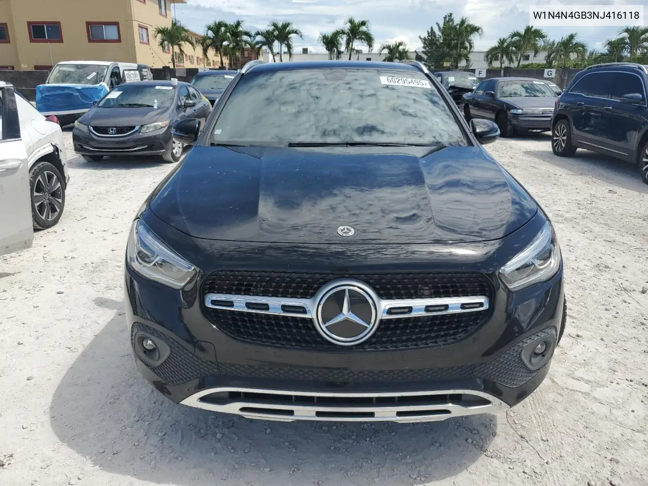 2022 Mercedes-Benz Gla 250 VIN: W1N4N4GB3NJ416118 Lot: 60295495
