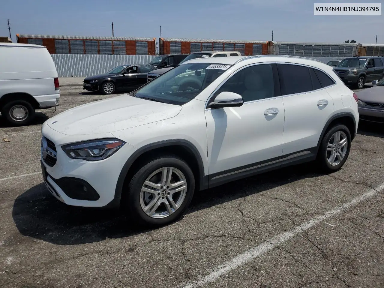 2022 Mercedes-Benz Gla 250 4Matic VIN: W1N4N4HB1NJ394795 Lot: 60833475