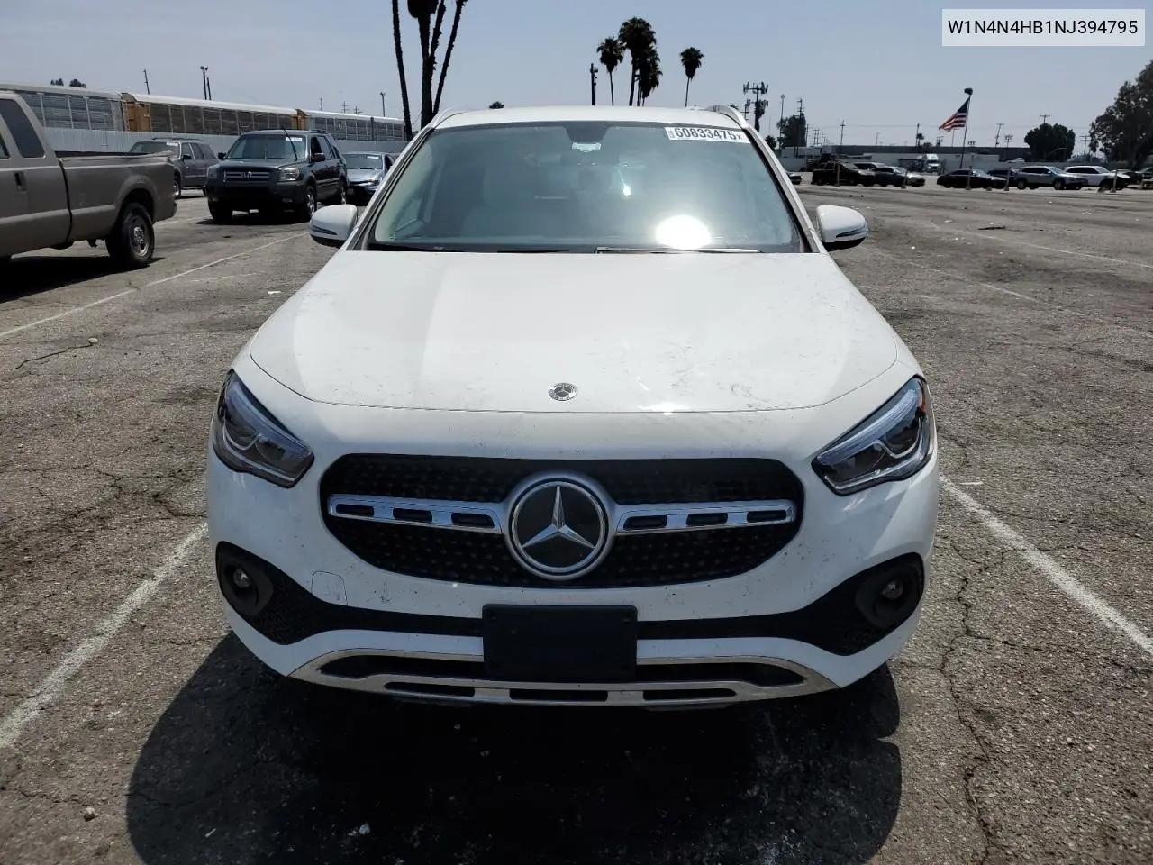 2022 Mercedes-Benz Gla 250 4Matic VIN: W1N4N4HB1NJ394795 Lot: 60833475