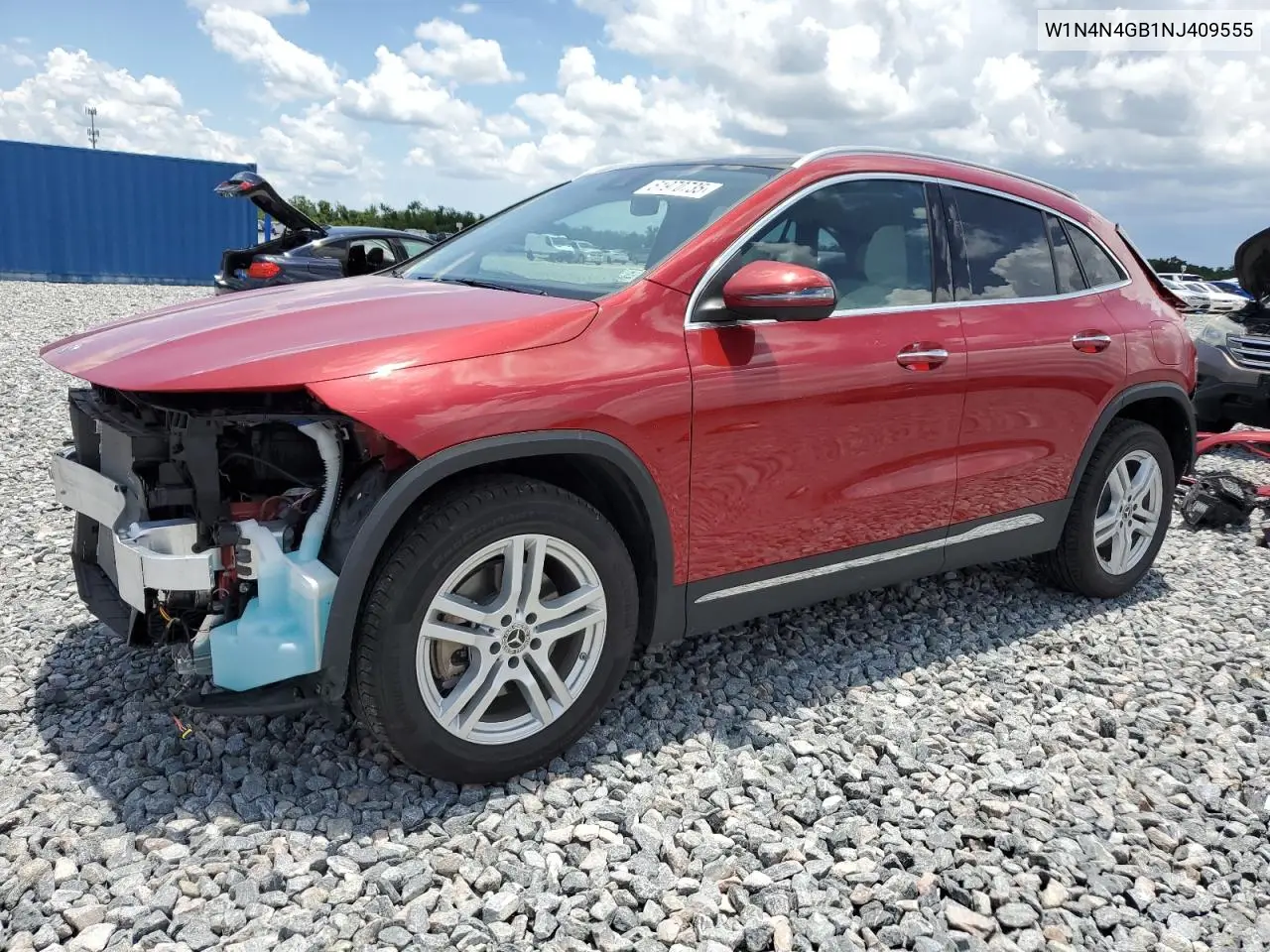 2022 Mercedes-Benz Gla 250 VIN: W1N4N4GB1NJ409555 Lot: 61970735