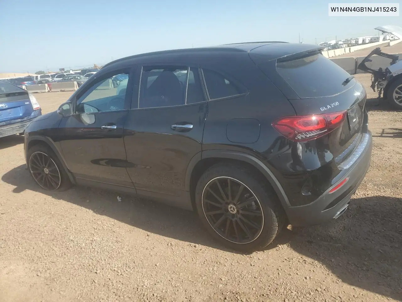 2022 Mercedes-Benz Gla 250 VIN: W1N4N4GB1NJ415243 Lot: 62091425