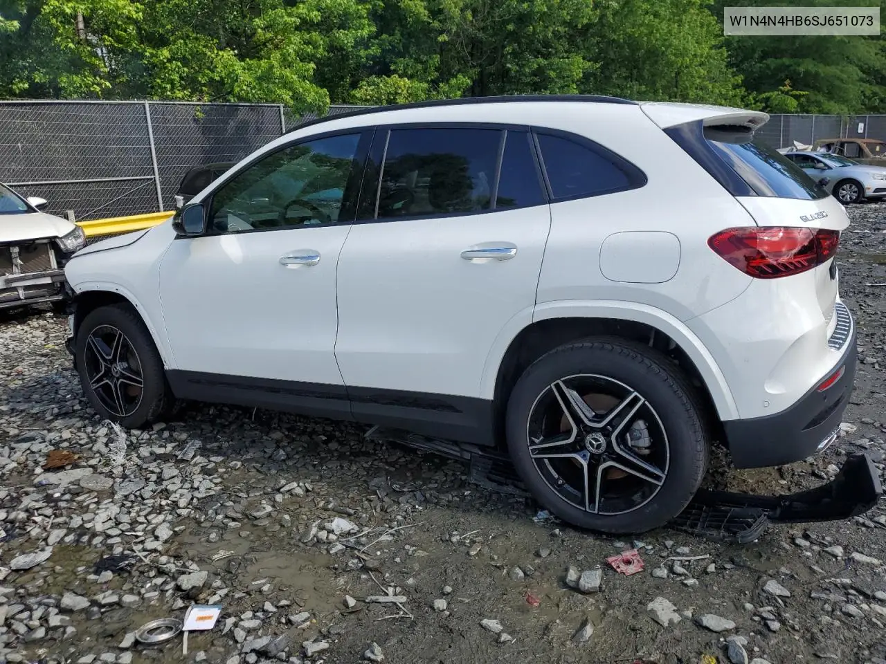 2025 Mercedes-Benz Gla 250 4Matic VIN: W1N4N4HB6SJ651073 Lot: 56144945