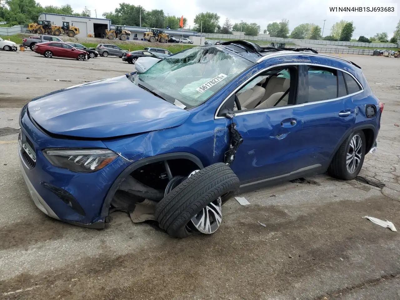 2025 Mercedes-Benz Gla 250 4Matic VIN: W1N4N4HB1SJ693683 Lot: 56178275