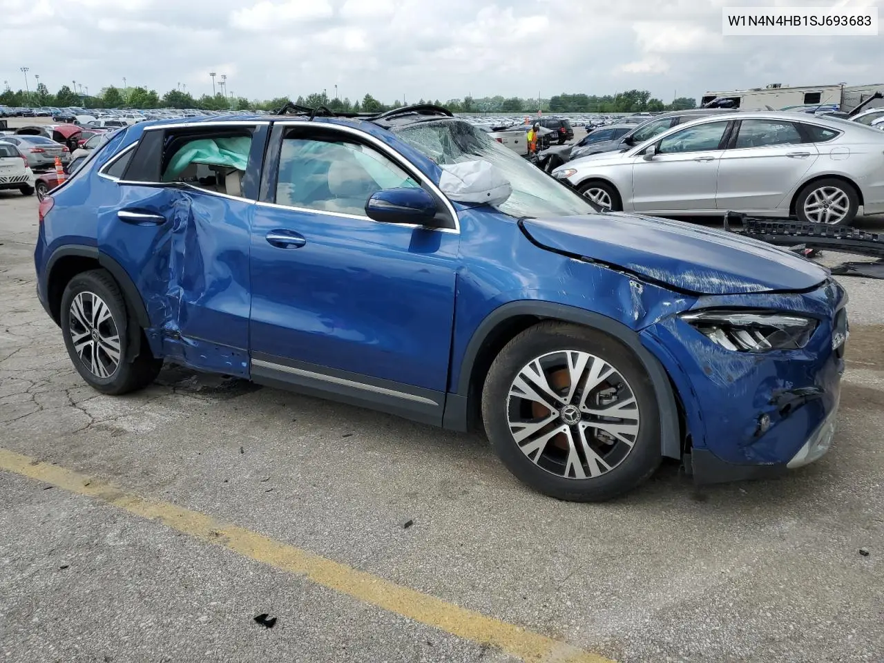 2025 Mercedes-Benz Gla 250 4Matic VIN: W1N4N4HB1SJ693683 Lot: 56178275