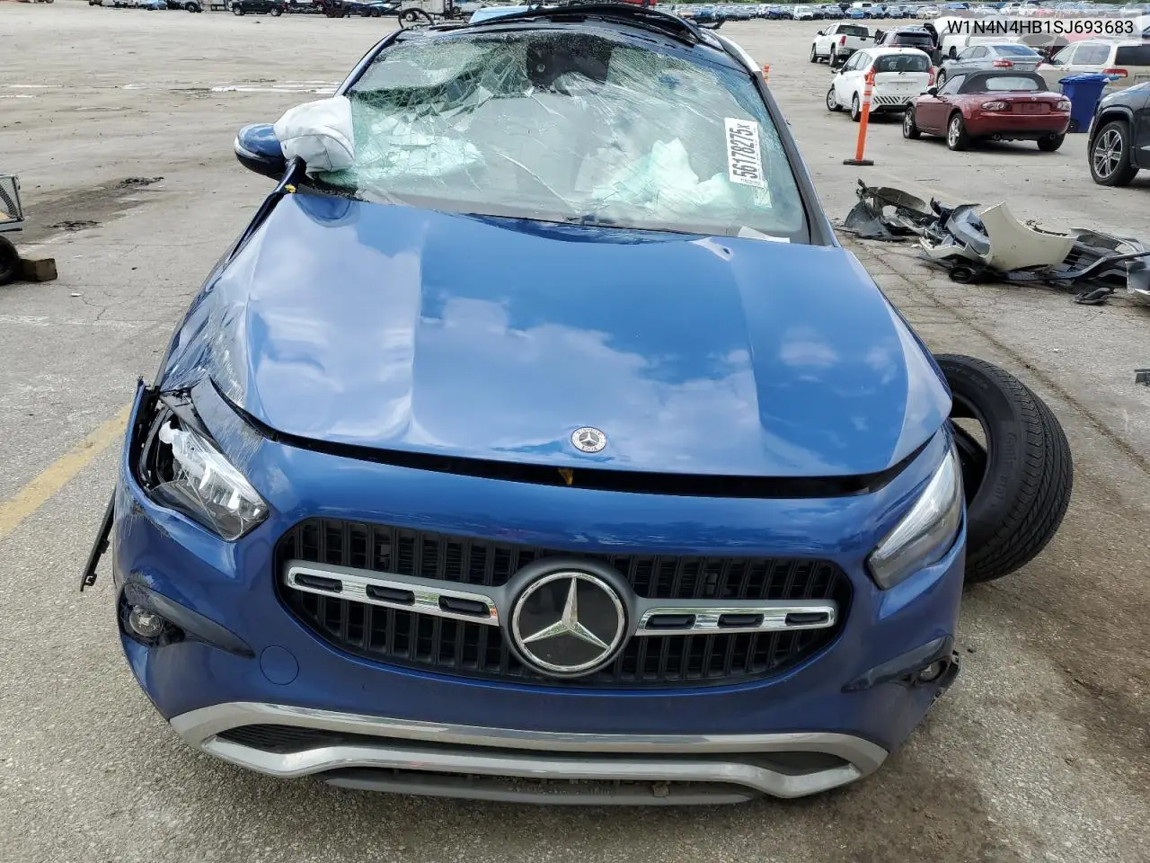 2025 Mercedes-Benz Gla 250 4Matic VIN: W1N4N4HB1SJ693683 Lot: 56178275