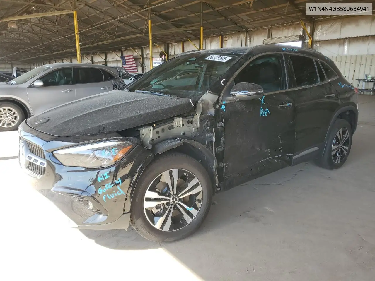 2025 Mercedes-Benz Gla 250 VIN: W1N4N4GB5SJ684941 Lot: 56758465