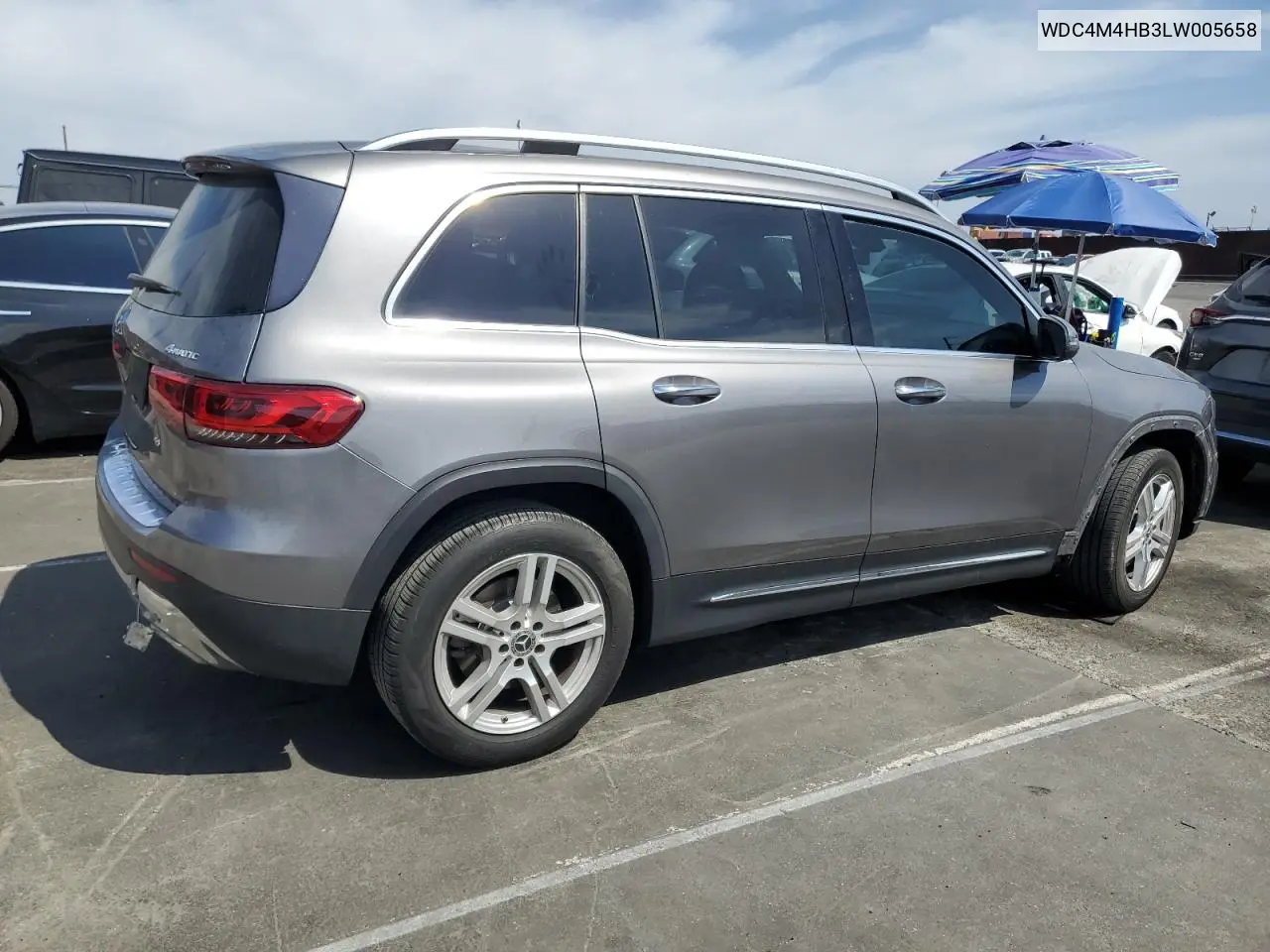 2020 Mercedes-Benz Glb 250 4Matic VIN: WDC4M4HB3LW005658 Lot: 53070645