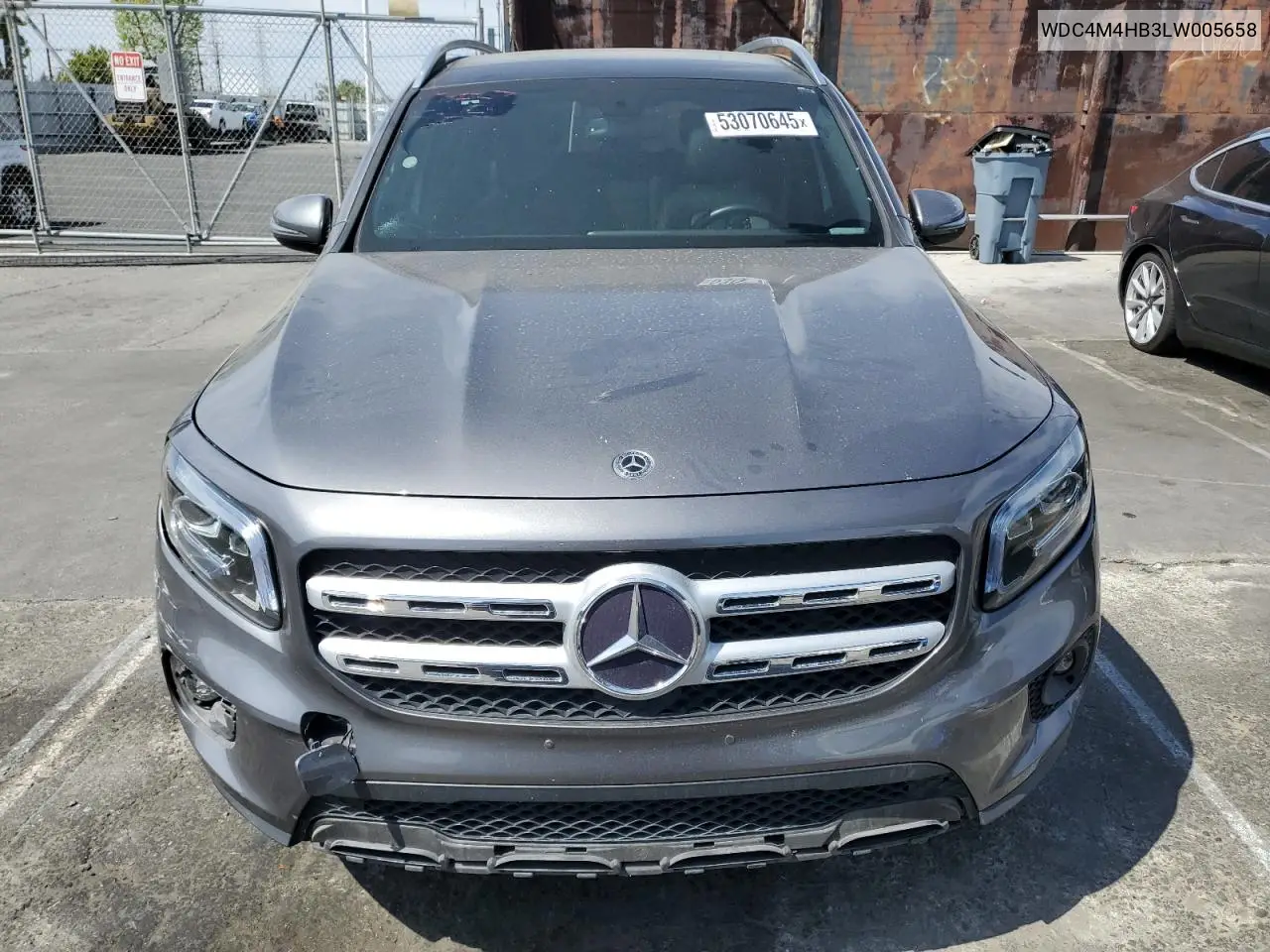 2020 Mercedes-Benz Glb 250 4Matic VIN: WDC4M4HB3LW005658 Lot: 53070645