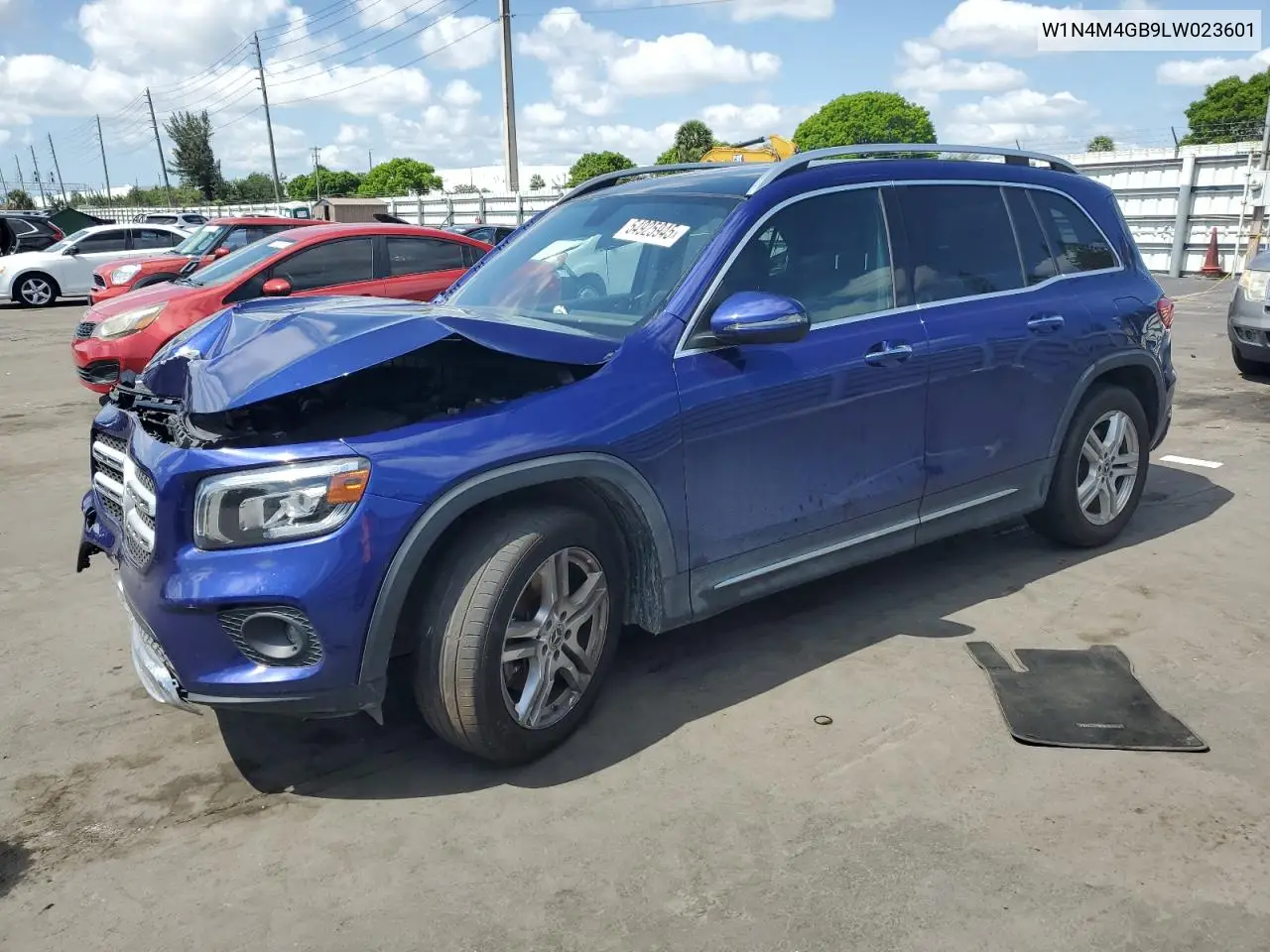 2020 Mercedes-Benz Glb 250 VIN: W1N4M4GB9LW023601 Lot: 54925945