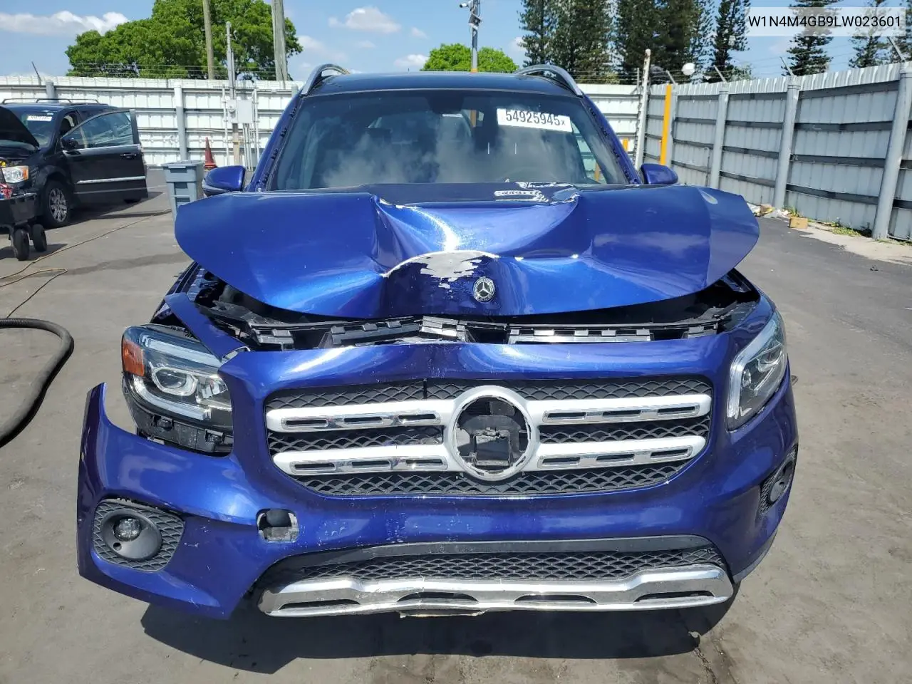 2020 Mercedes-Benz Glb 250 VIN: W1N4M4GB9LW023601 Lot: 54925945