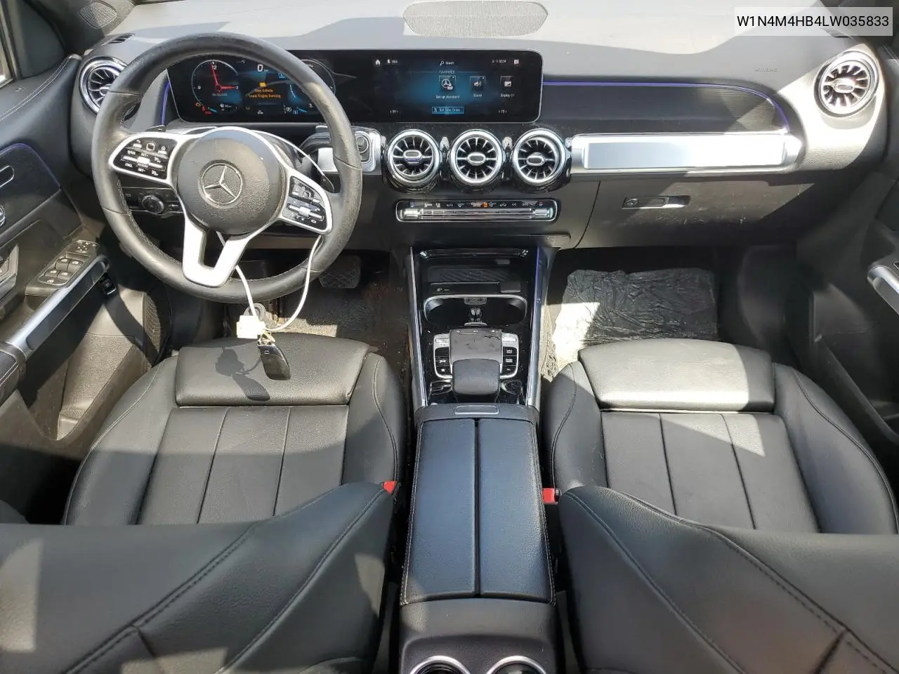 2020 Mercedes-Benz Glb 250 4Matic VIN: W1N4M4HB4LW035833 Lot: 55117135